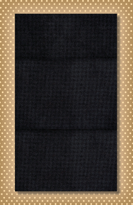 Vintage Black Houndstooth Woolen-Wool applique stitchery pattern hand dyed