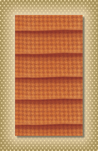 Blue Ribbon Carrot Houndstooth Hand Dyed Woolen-hand dyed wool applique pattern stitchery embroidery primitive fat quarter charm pack