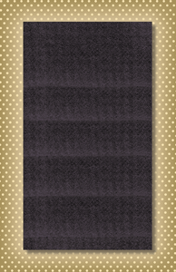 Eggplant Houndstooth Hand Dyed Woolen-wool hand dyed applique pattern stitchery