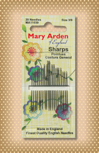 Mary Arden Needles, Sharps asst size 3/9