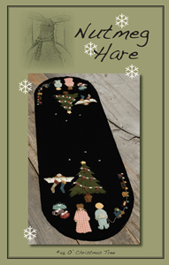 Christmas Tree Applique Template DIY. PDF by AngelLeaDesigns