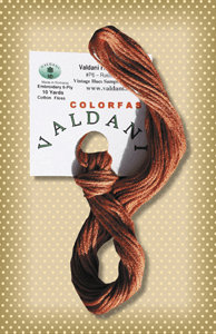 Rusted Orange Valdani Colorfast Embroidery Floss