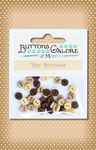 Button Package Tiny Honey Bee
