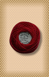 Turkey Red Valdani Colorfast Perle Cotton