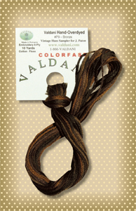 Bronze Valdani Colorfast Embroidery Floss