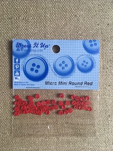 Button Package Micro Mini Red