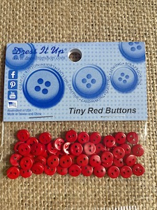 Button Package Tiny Red